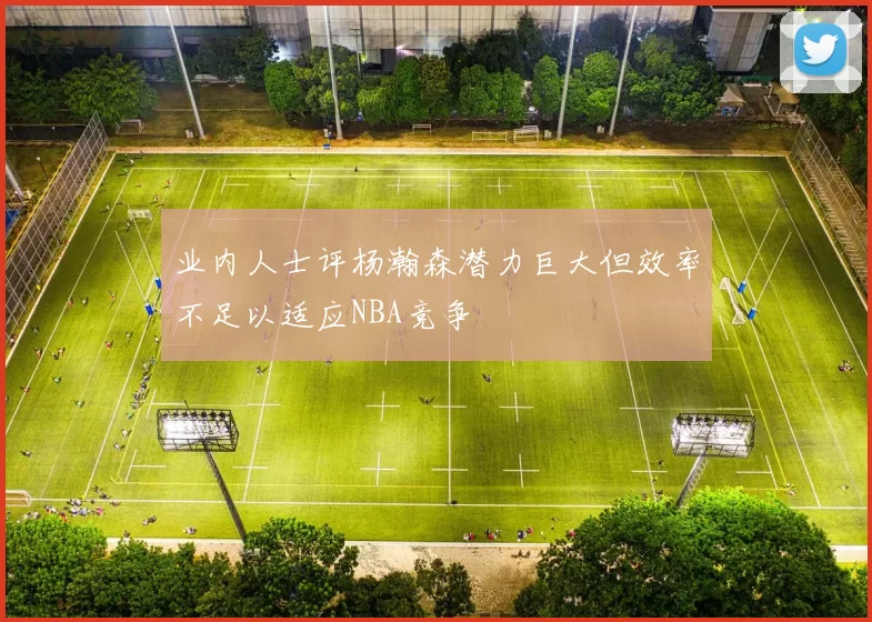 业内人士评杨瀚森潜力巨大但效率不足以适应NBA竞争